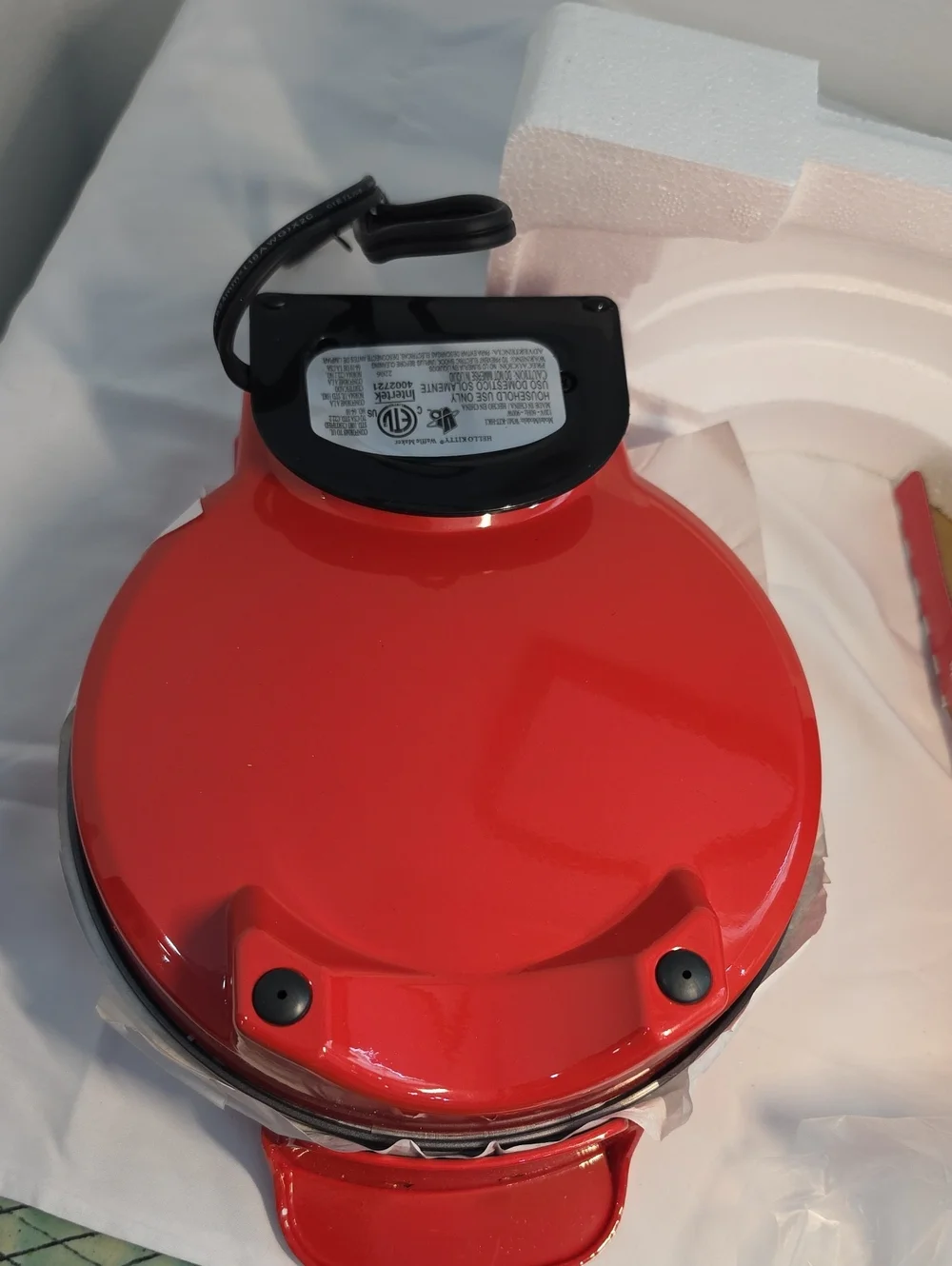 Hello Kitty Waffle Maker